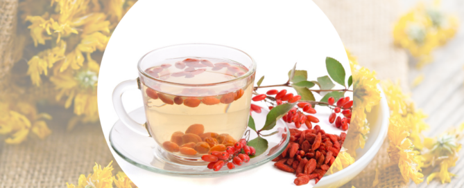 chrysanthemum and goji berry tea for eye health